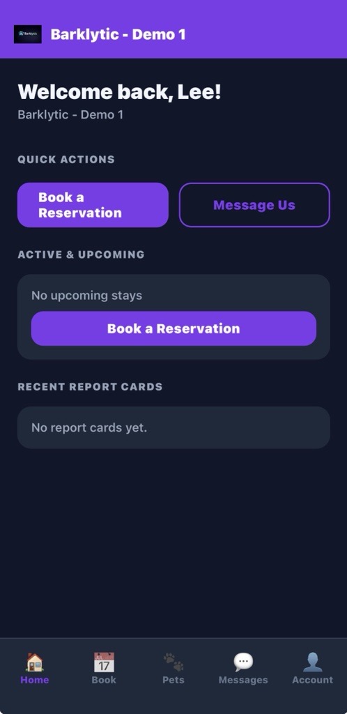 Mobile App — Barklytic